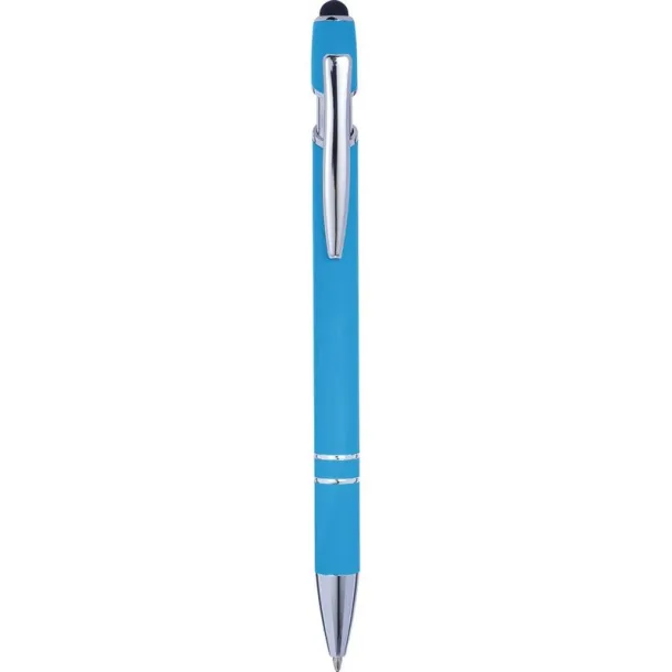  Ball pen, touch pen light blue