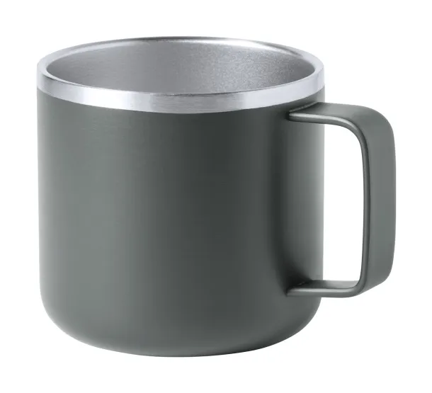 Shirley stainless steel mug Grey