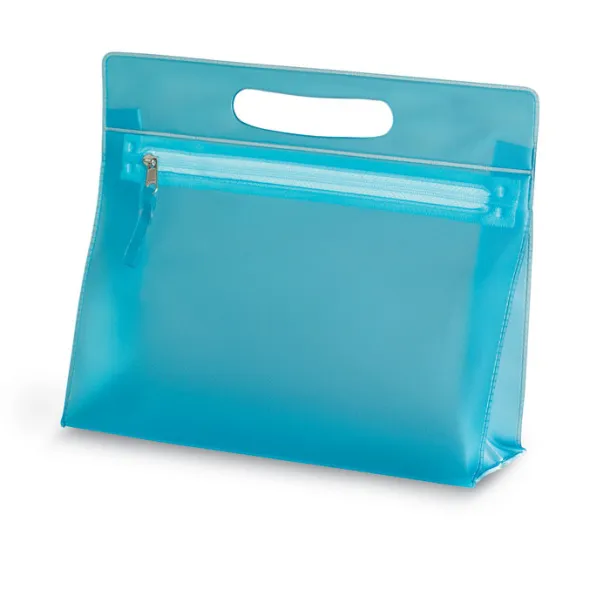 MOONLIGHT Transparent cosmetic pouch Blue