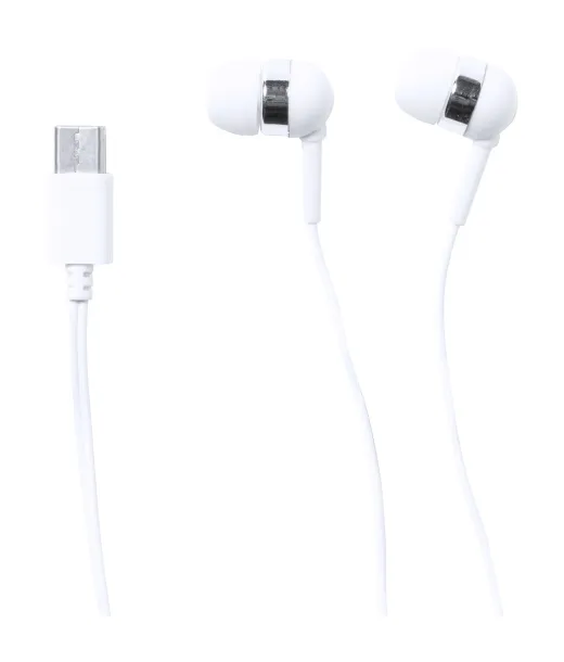 Trubus USB-C earphones White