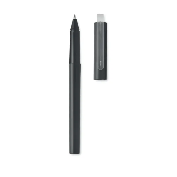 SION RPET blue gel ink ball pen Black