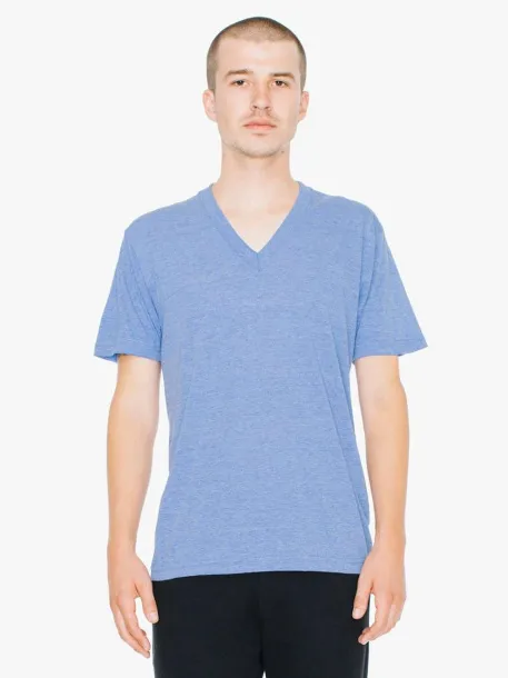  Unisex V majica - 136 g/m² - American Apparel Athletic Blue