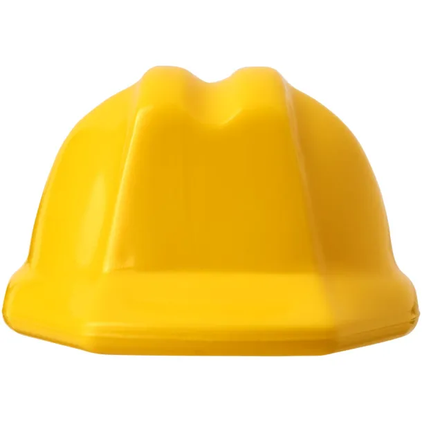 Kolt hard hat-shaped recycled keychain - Unbranded Yellow