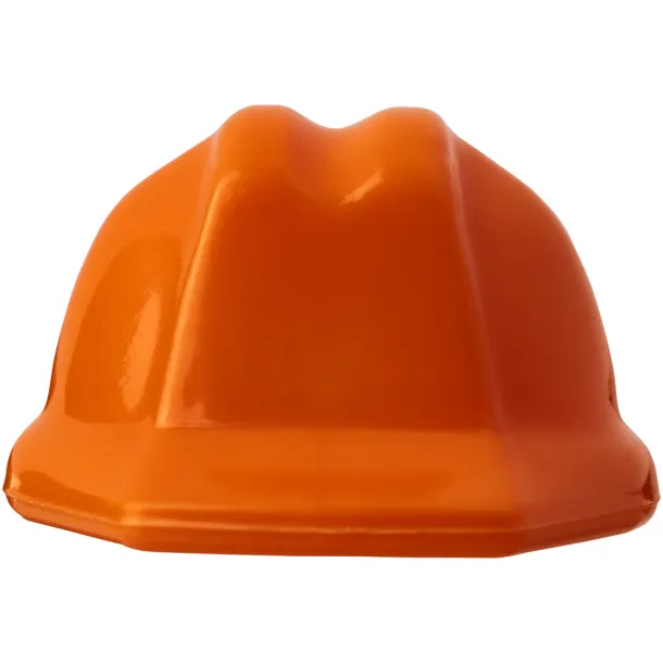 Kolt hard hat-shaped recycled keychain Orange