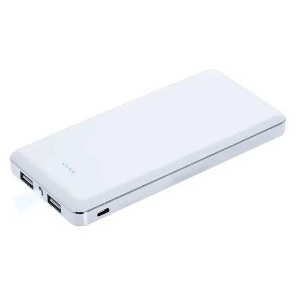  Power bank 12000 mAh with light white