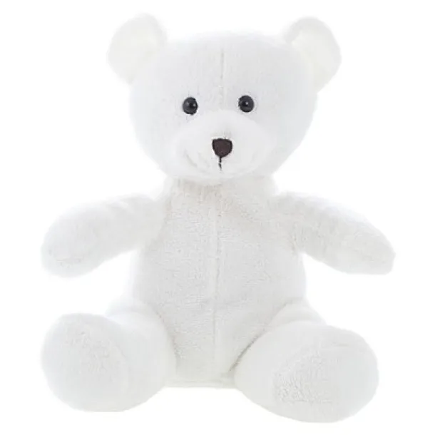 Forrest White Plush teddy bear Bijela