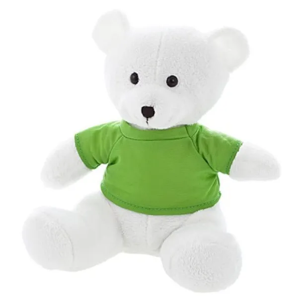 Forrest White Plush teddy bear white