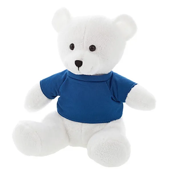 Forrest White Plush teddy bear white