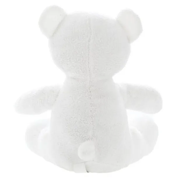 Forrest White Plush teddy bear Bijela