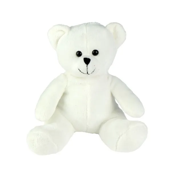 Forrest White Plush teddy bear white