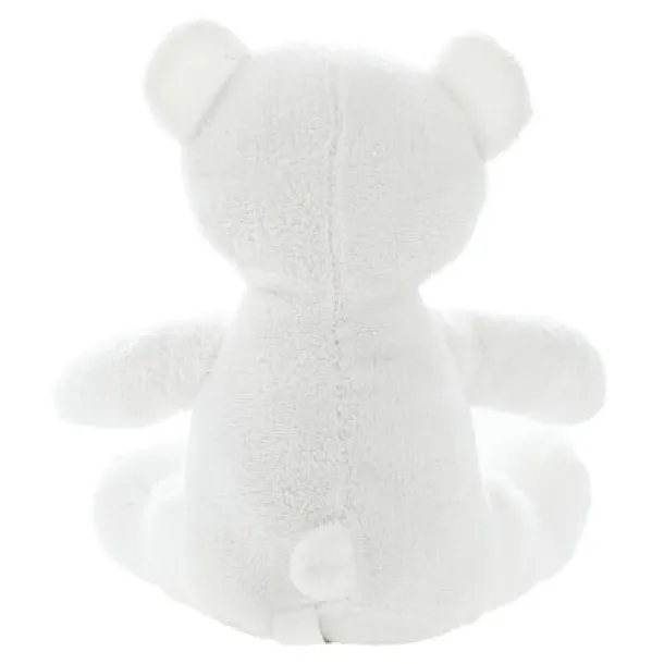 Forrest White Plush teddy bear white