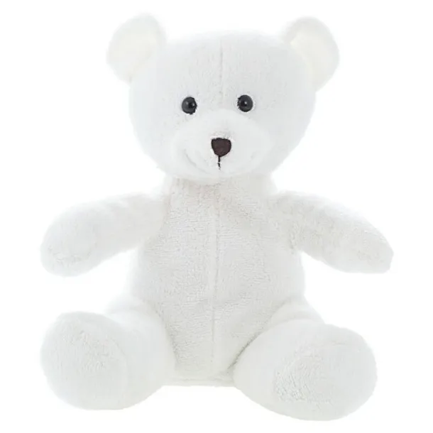 Forrest White Plush teddy bear white