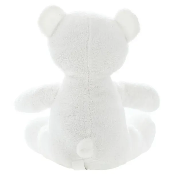 Forrest White Plush teddy bear Bijela
