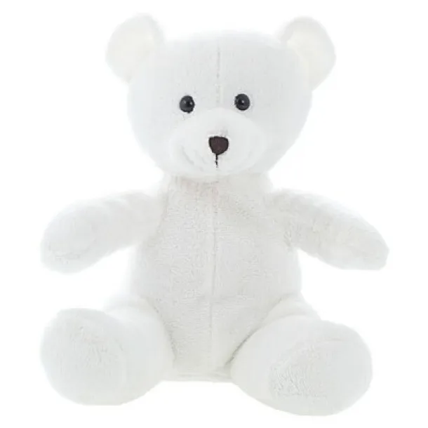 Forrest White Plush teddy bear Bijela