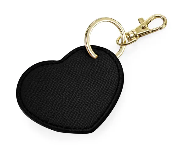  Boutique Heart Key Clip<P/> - Bagbase Black