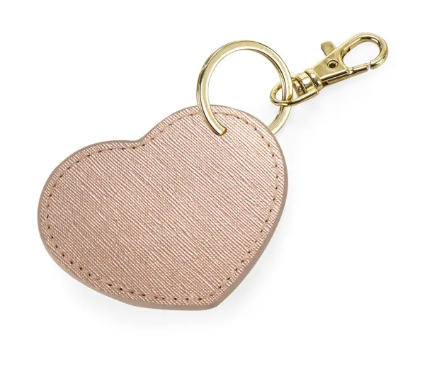  Boutique Heart Key Clip<P/> - Bagbase Rose Gold