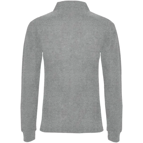 Estrella ženska polo majica dugih rukava, 220 g/m² - Roly Marl Grey