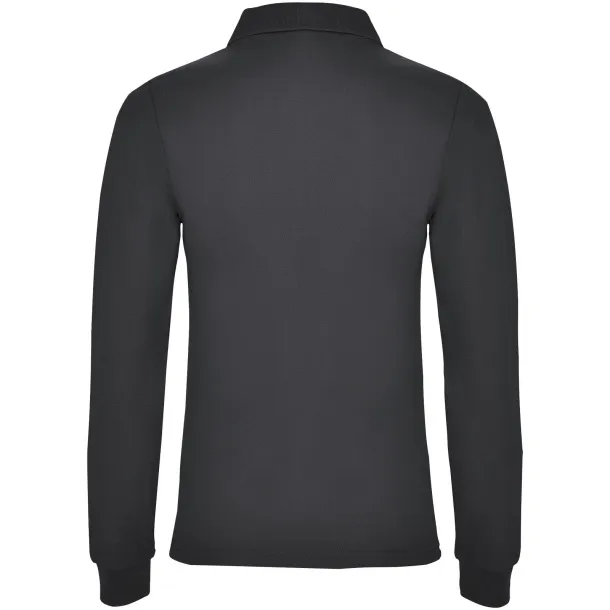Estrella ženska polo majica dugih rukava, 220 g/m² - Roly Dark Lead