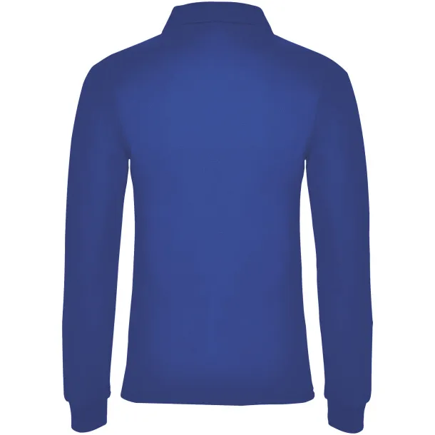 Estrella long sleeve women's polo - Roly Royal blue