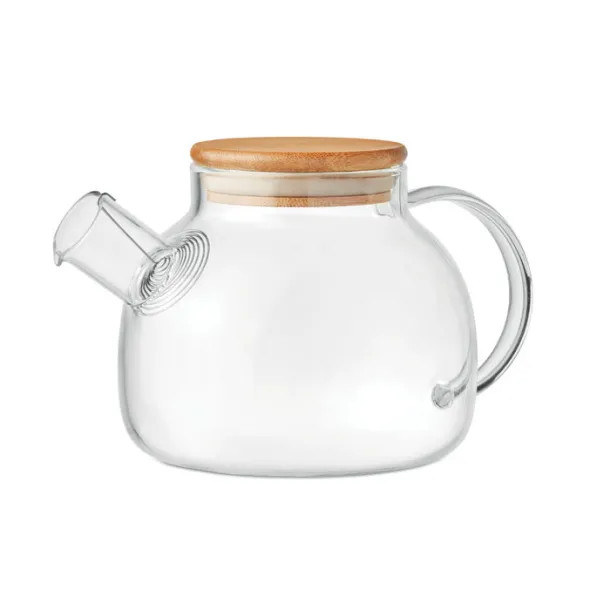 MUNNAR čajnik od borosilikatnog stakla, 850 ml Prozirno
