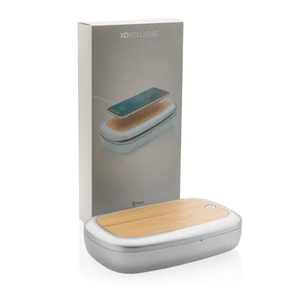  Rena UV-C sterilizer box with 5W wireless charger - XD Xclusive Grey 