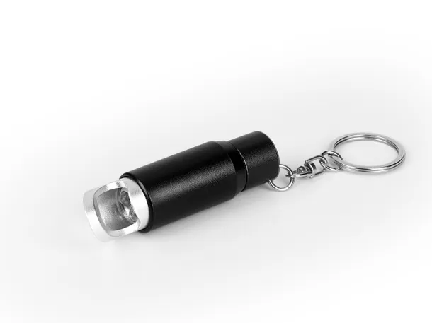 BUZZ Flashlight with bottle opener (3 LED) Crna