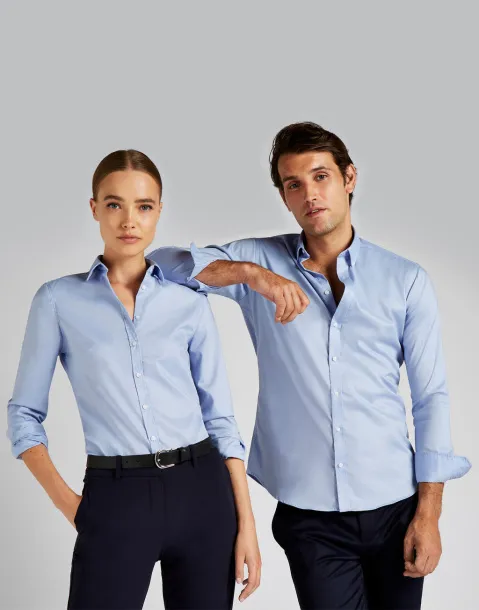  Slim fit oxford košulja s elastinom - Kustom Kit