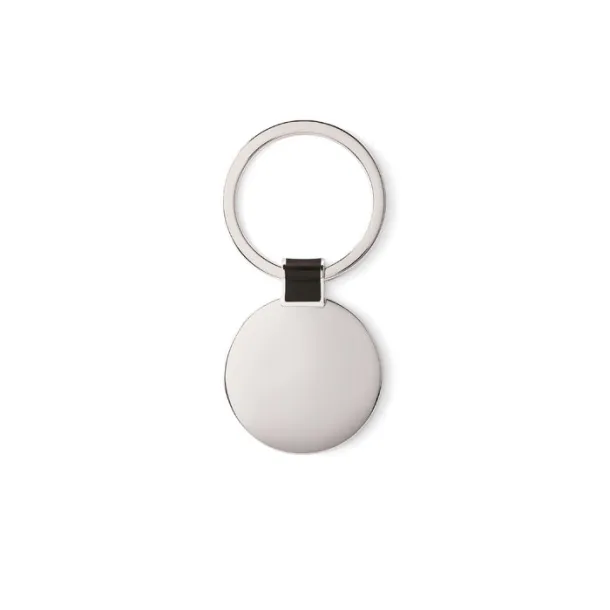 ROUNDY Round shaped key ring Black