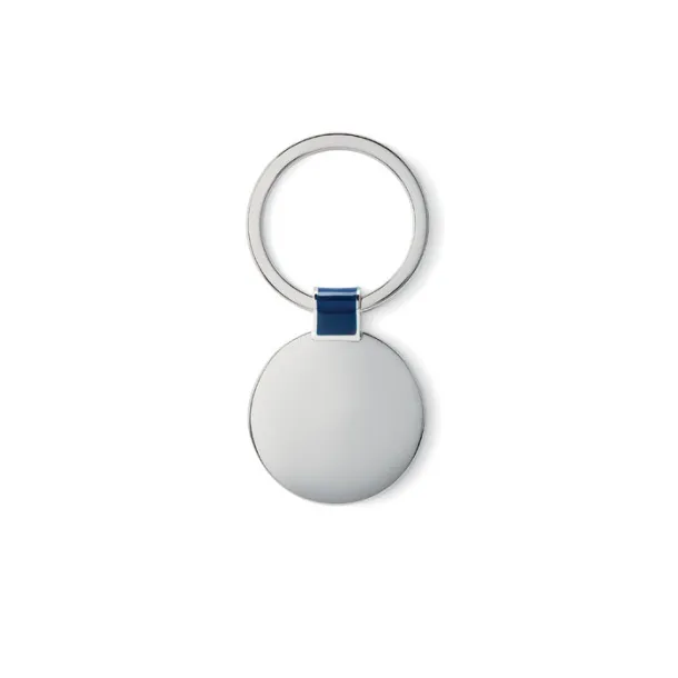 ROUNDY Round shaped key ring Royal blue