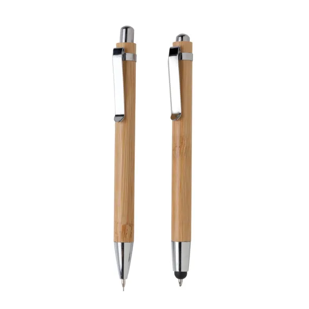  Bamboo pen set - XD Collection Brown 