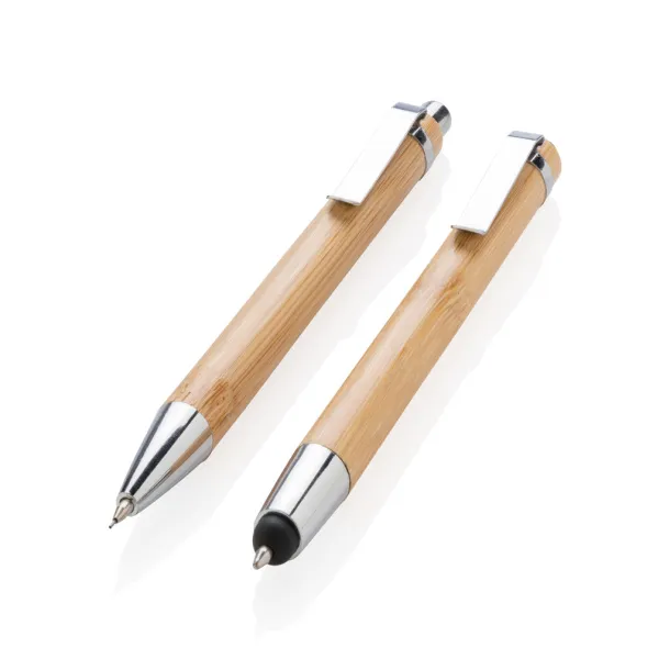  Bamboo pen set - XD Collection Brown 
