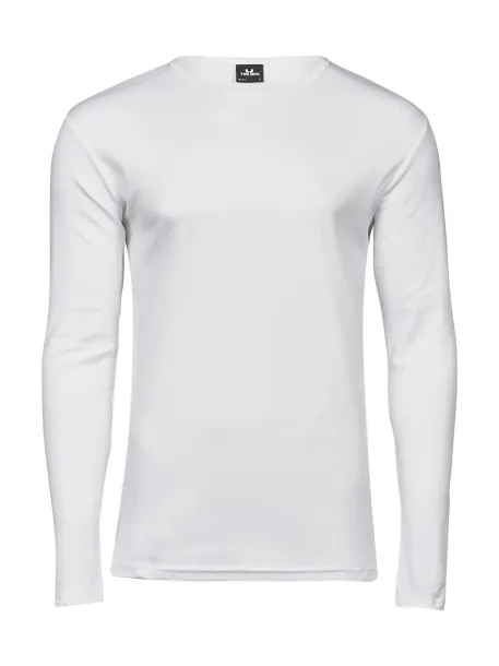  Mens LS Interlock T-Shirt - Tee Jays Bijela