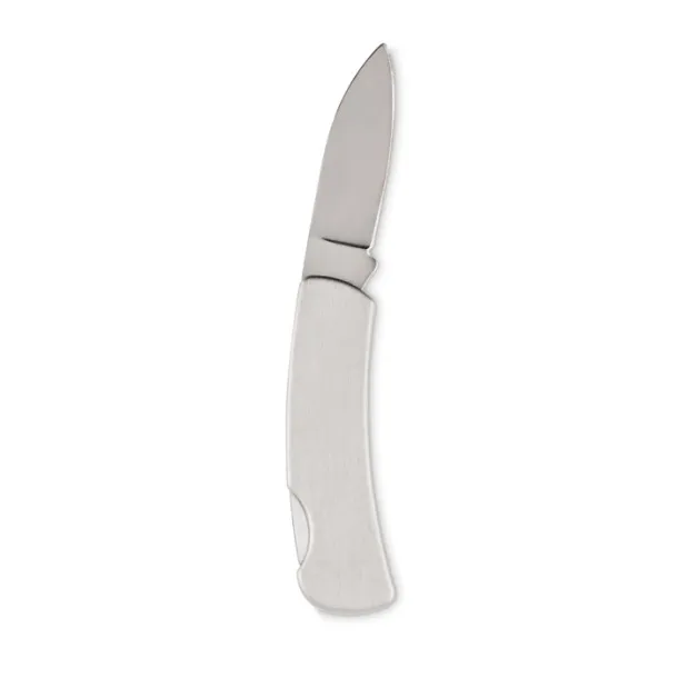 MONSON Foldable pocket knife Matt Silver