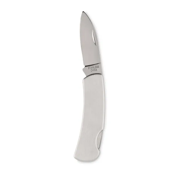 MONSON Foldable pocket knife Matt Silver