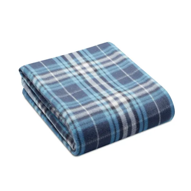 DINARA RPET RPET fleece travel blanket Blue