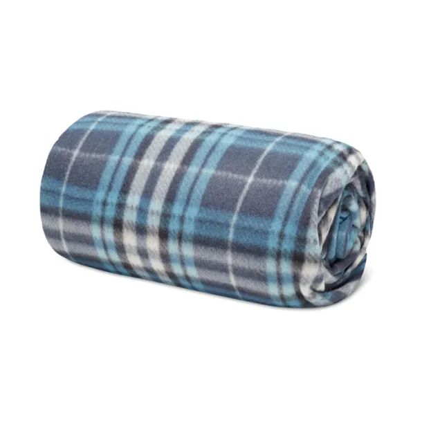 DINARA RPET RPET fleece travel blanket Blue