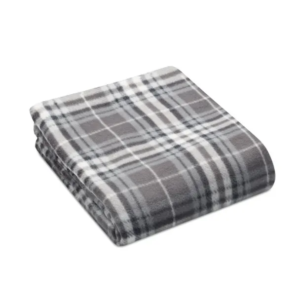 DINARA RPET RPET fleece travel blanket Grey