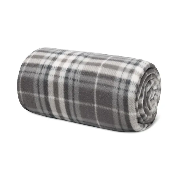 DINARA RPET RPET fleece travel blanket Grey