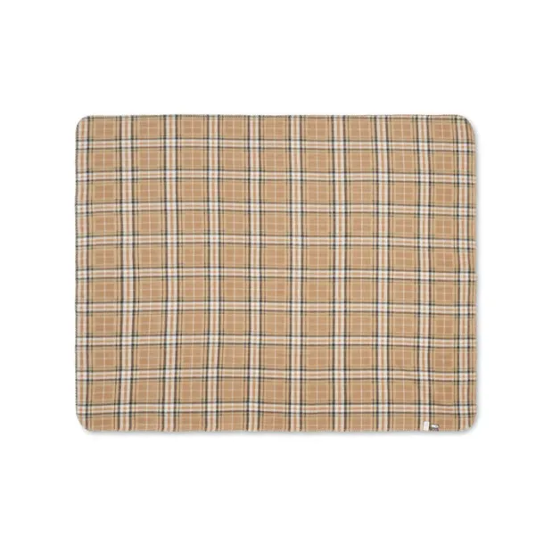 DINARA RPET RPET fleece travel blanket Beige