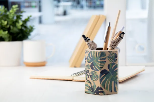 Holty Eco personalizirani držač za kemijske olovke Prirodna