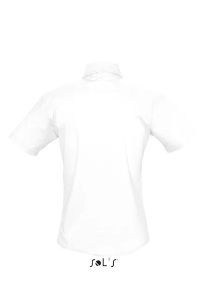  SOL'S ELITE - SHORT SLEEVE OXFORD WOMEN'S SHIRT - SOL'S White