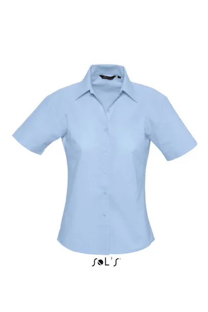  SOL'S ELITE - SHORT SLEEVE OXFORD WOMEN'S SHIRT - SOL'S Sky blue