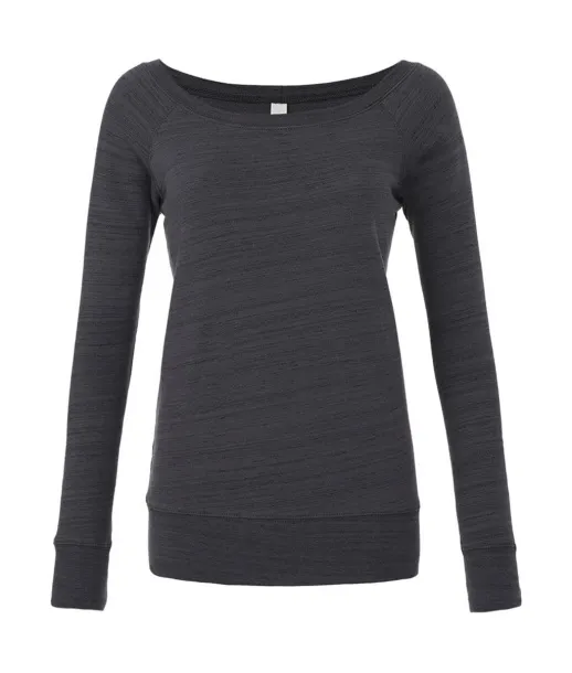  Ženski pulover od spužvastog flisa, 280 g/m² - Bella+Canvas Dark Grey Marble Fleece