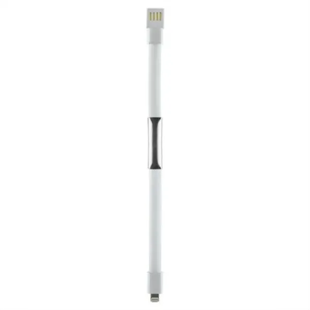 Wristband, bracelet, charging and synchronization cable white