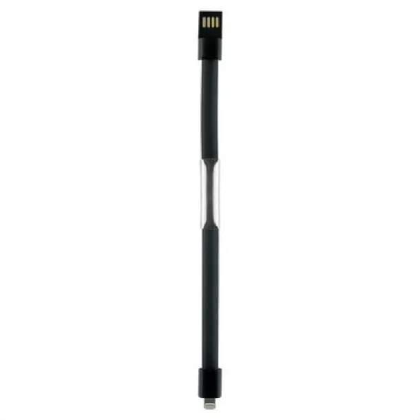  Wristband, bracelet, charging and synchronization cable black
