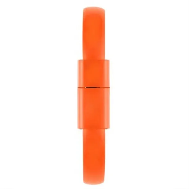  Wristband, bracelet, charging and synchronization cable orange