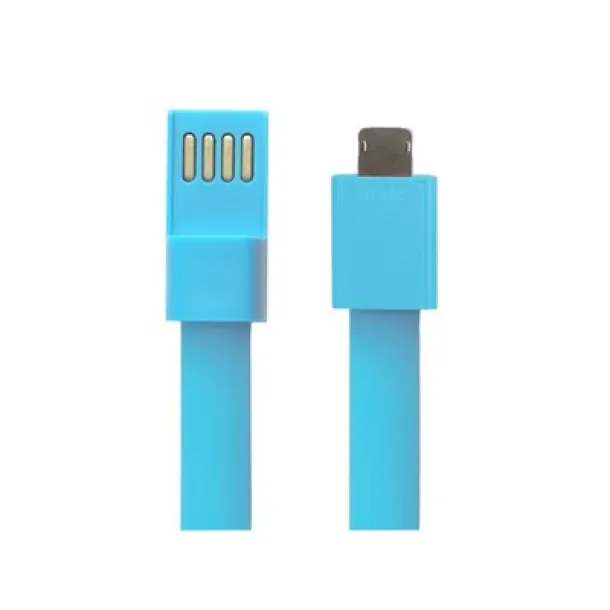  Wristband, bracelet, charging and synchronization cable blue