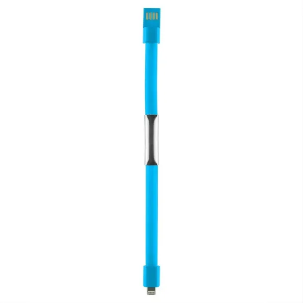  Wristband, bracelet, charging and synchronization cable blue