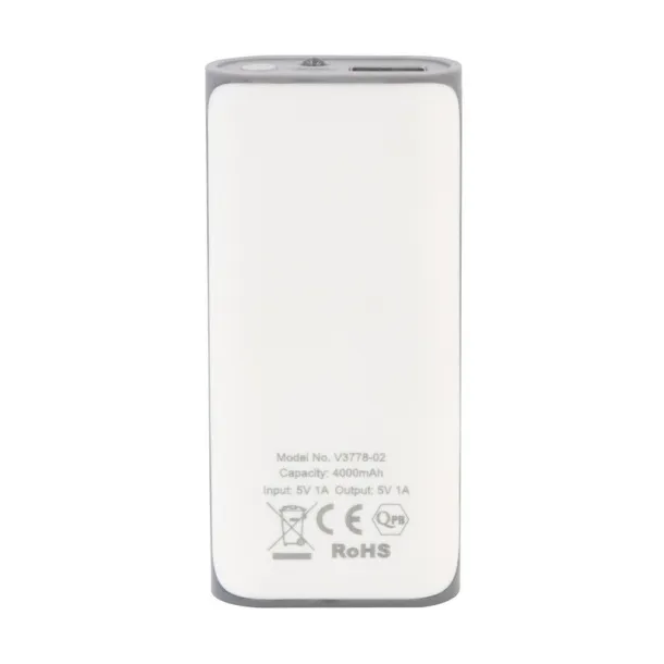  Power bank 4000 mAh white