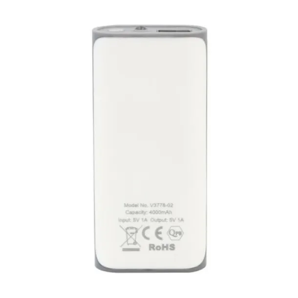  Power bank 4000 mAh white